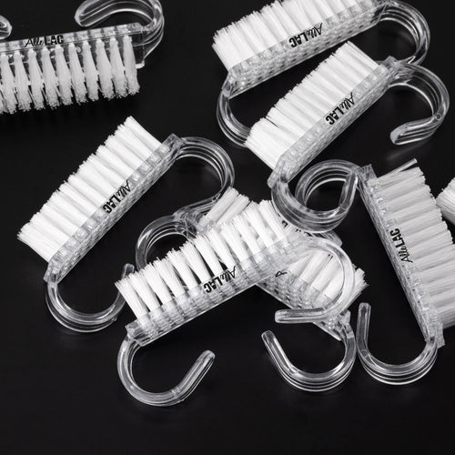 Dettaglio delle setole dello spazzolino AlleLac per manicure