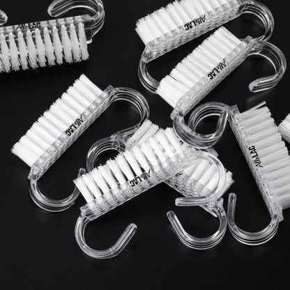 Dettaglio delle setole dello spazzolino AlleLac per manicure