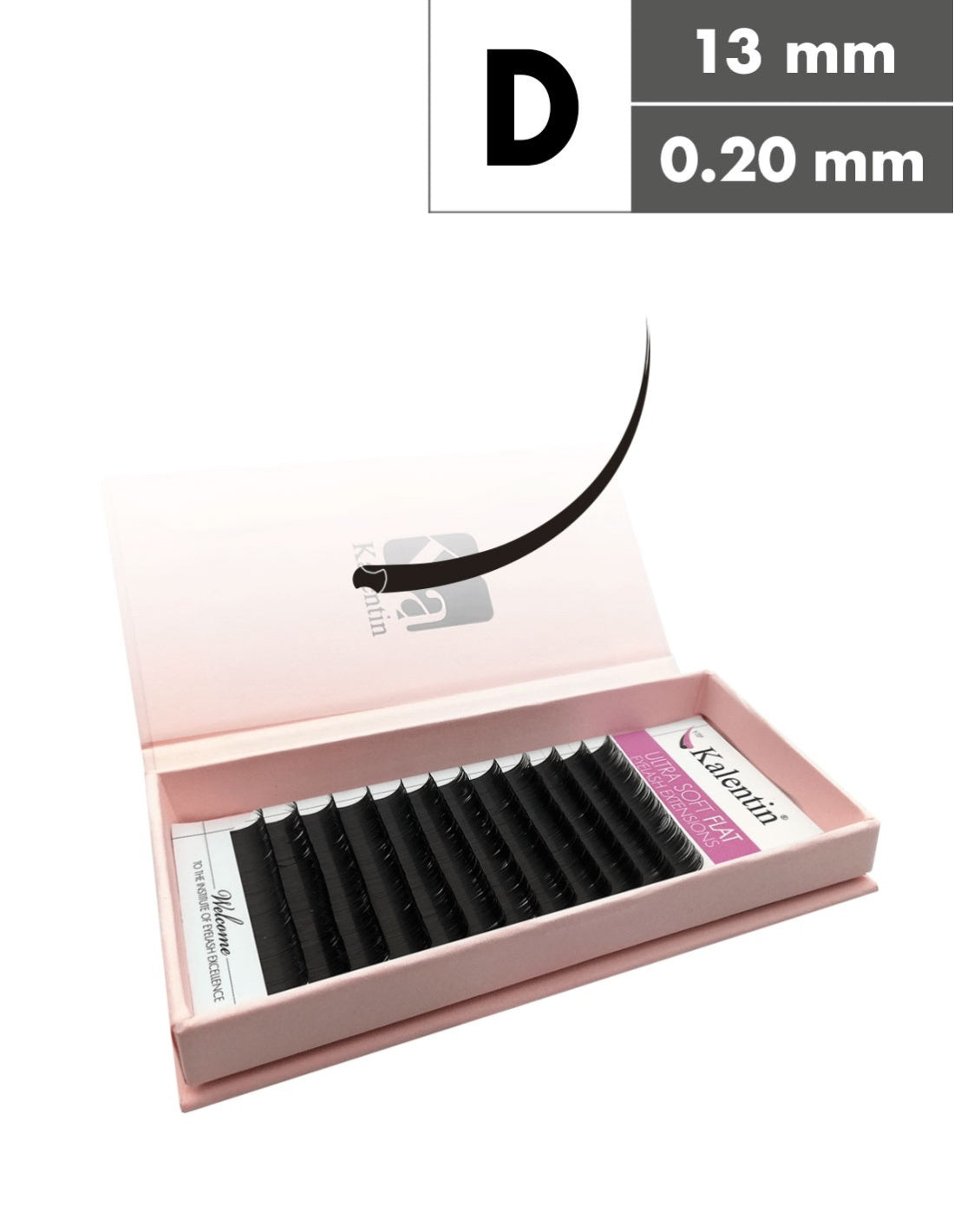 Kalentin Extension Ciglia Flat/Ellipse D13mm