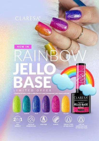 Claresa Rainbow Jello Base - 5ml - Lady&Oscar