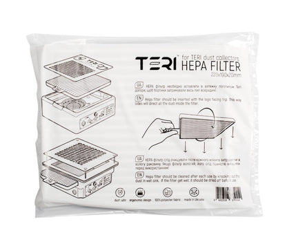 Filtro HEPA universale per aspiratori unghie Teri