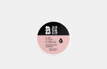 Clarissa Oh My Gel Builder Gel Fiber Cover Nude Almond 3051 50g - Lady&Oscar