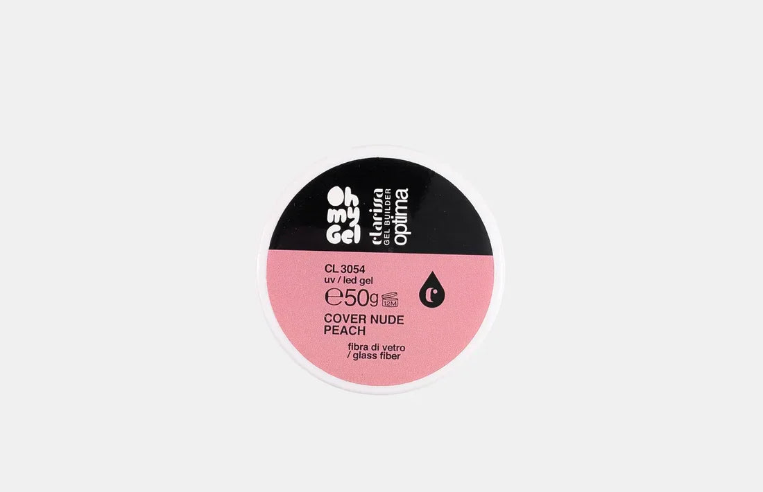 Clarissa Oh My Gel Builder Gel Fiber Cover Nude Peach 3054 50g - Lady&Oscar