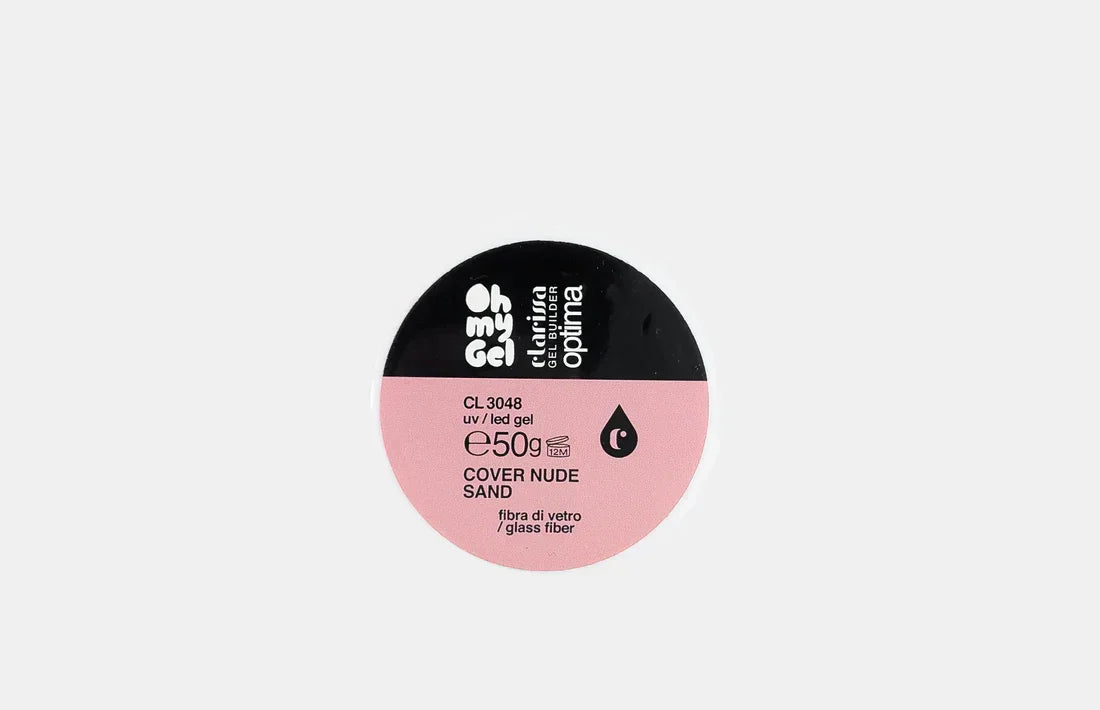 Clarissa Oh My Gel Builder Gel Fiber Cover Nude Sand 3048 50g - Lady&Oscar