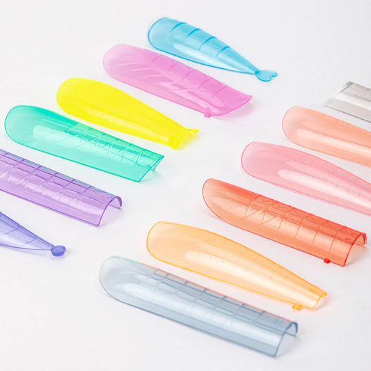 Molly Nails, dual form per ricostruzione unghie, 12 forme colorate, 288 pz. - Lady&Oscar