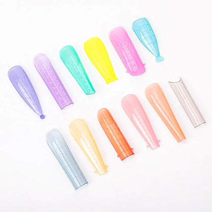 Molly Nails, dual form per ricostruzione unghie, 12 forme colorate, 288 pz. - Lady&Oscar