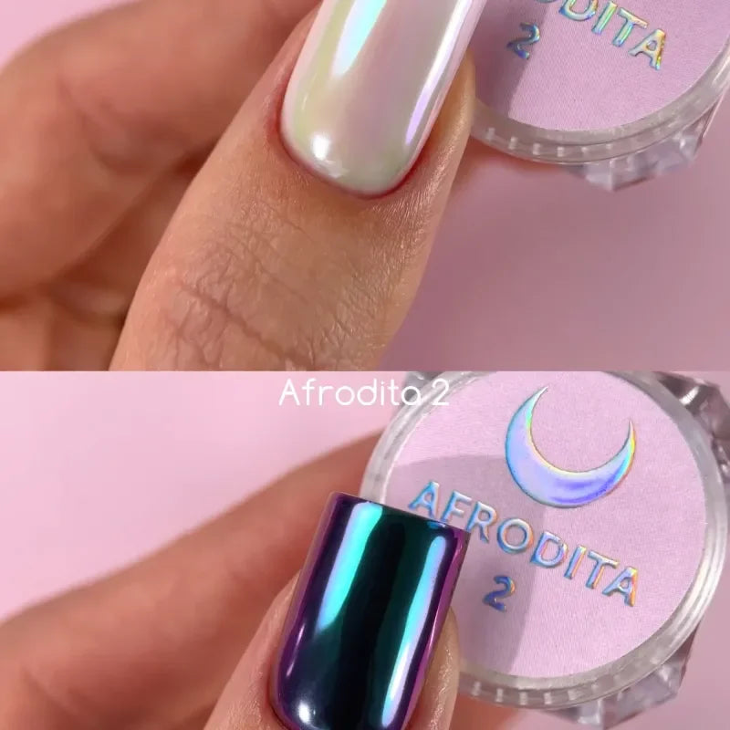 Lunamoon Afrodita Nail Powder Set 6pcs - Lady&Oscar