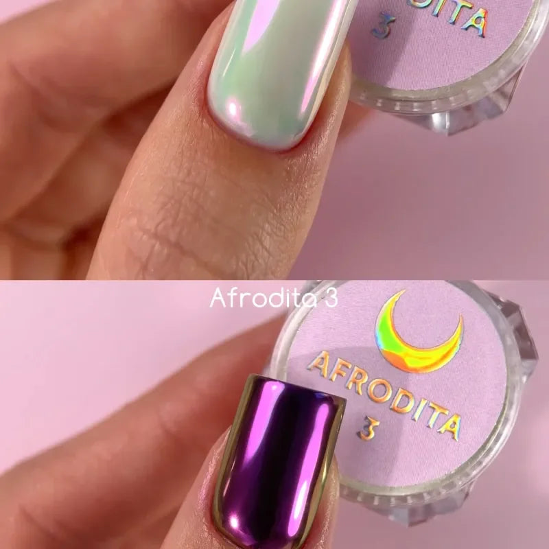 Lunamoon Afrodita Nail Powder Set 6pcs - Lady&Oscar