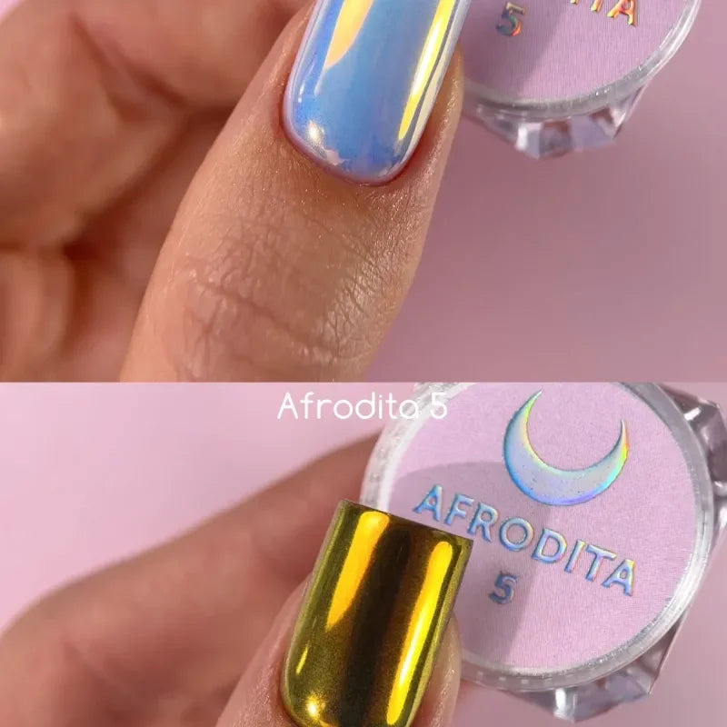 Lunamoon Afrodita Nail Powder Set 6pcs - Lady&Oscar