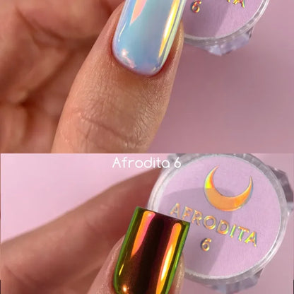 Lunamoon Afrodita Nail Powder Set 6pcs - Lady&Oscar
