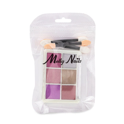 Polvere per unghie effetto specchio, confezione da 6 colori, Molly Nails n. 4