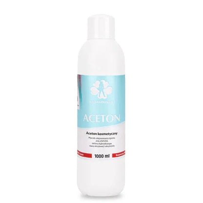 Acetone liquido cosmetico profumato per la rimozione di smalti ibridi acrilici, 1000 ml