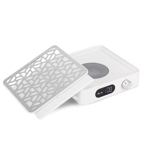 Aspirapolvere a cassetta professionale senza fili con funzione TURBO e PAUSA X15 32.6W Molly Nails bianco,