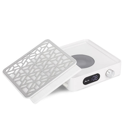 Aspirapolvere a cassetta professionale senza fili con funzione TURBO e PAUSA X15 32.6W Molly Nails bianco,