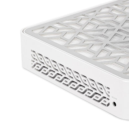 Aspirapolvere a cassetta professionale senza fili con funzione TURBO e PAUSA X15 32.6W Molly Nails bianco,