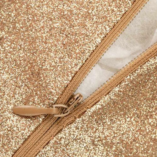 Cuscino per bracciolo per manicure, glitter oro