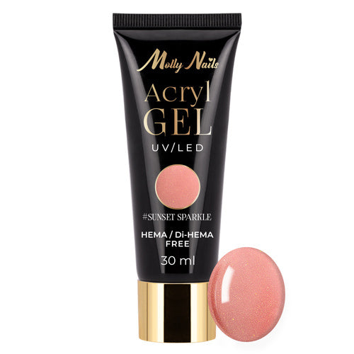 Molly Lac Acrylgel Polygel Free Sunset Sparkle 30 ml