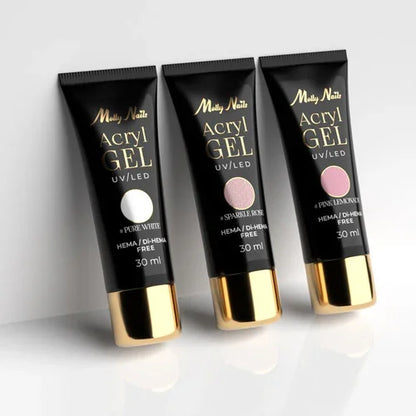 Molly Lac Acrylgel Polygel Free Sunset Sparkle 30 ml