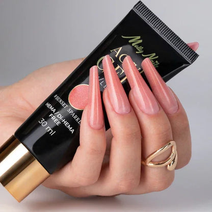 Molly Lac Acrylgel Polygel Free Sunset Sparkle 30 ml