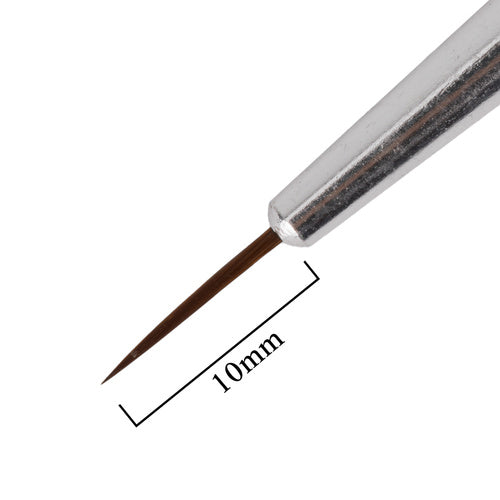Pennelli per nail art NTN Premium neri, misura 0