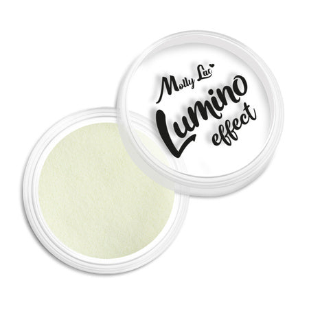 Effetto luminescente al buio di MollyLac Lumino Effect n. 10