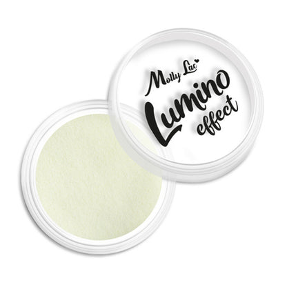 Effetto luminescente al buio di MollyLac Lumino Effect n. 10