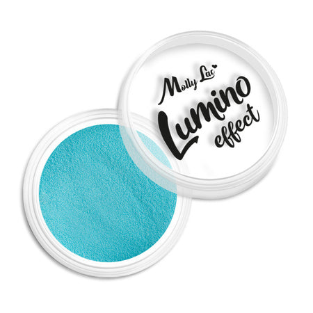 Effetto luminescente al buio di MollyLac Lumino Effect n. 8