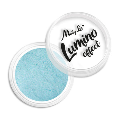 Effetto luminescente al buio di MollyLac Lumino Effect n. 9