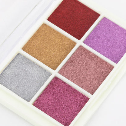 Polvere per unghie effetto specchio, confezione da 6 colori, Molly Nails n. 4