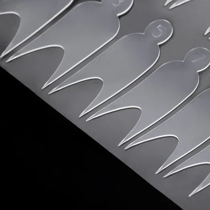 Sistema combinato di stampi francesi in silicone a doppia forma, 12pz