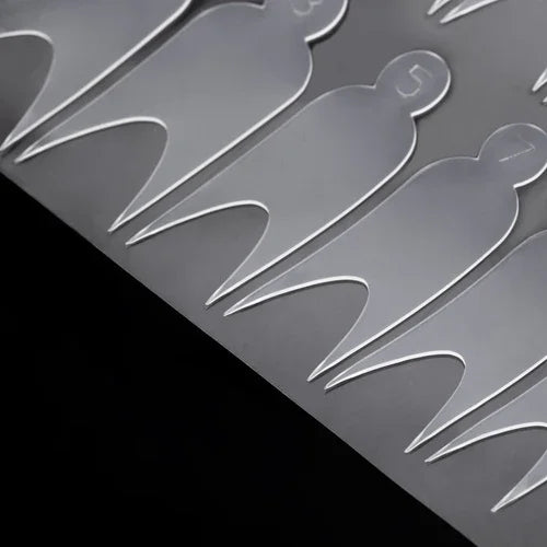 Sistema combinato di stampi francesi in silicone a doppia forma, 12pz