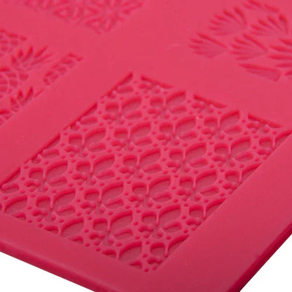 Stampi in silicone per decorare con gel in polvere (modello 1)
