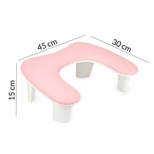 Supporto per manicure Molly Nails con gambe, rosa, 