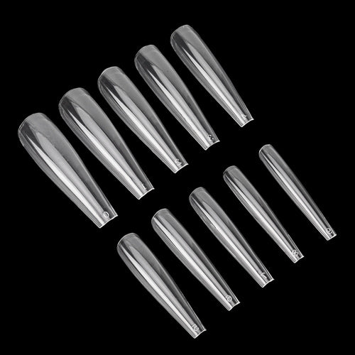 Punte per unghie NTN Premium ballerina slim quick extension tips 100 p