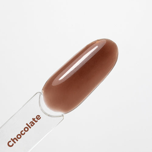 Top coat colorato senza dispersione Crystal Glass Molly Nails Chocolate HEMA/Di-HEMA Free 10g,