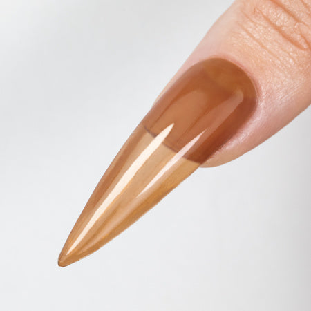 Effetto vetrata Crystal Glass Molly Nails Marrone Dorato - Lady&Oscar