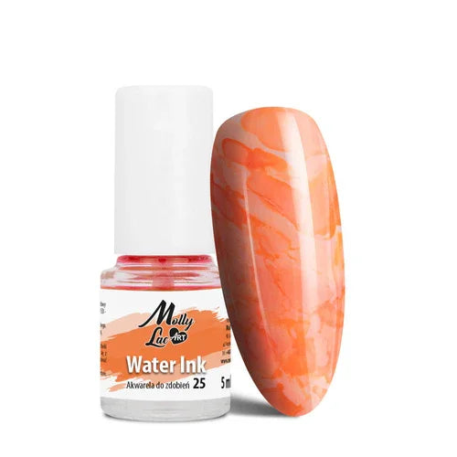 Inchiostro ad acqua MollyLac ART, acquerello per decorazione, n. 25,