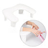 Molly Nails Supporto per manicure con piedini, bianco