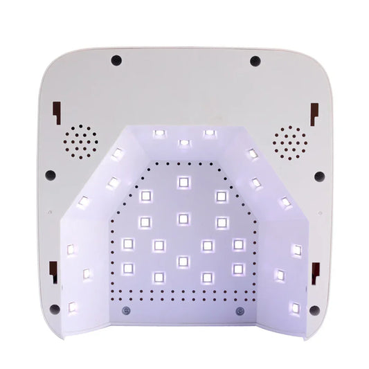 Lampada per unghie ricaricabile dual UV/LED S50 per smalti ibridi, gel e gel acrilici, 54W bianco - Lady&Oscar