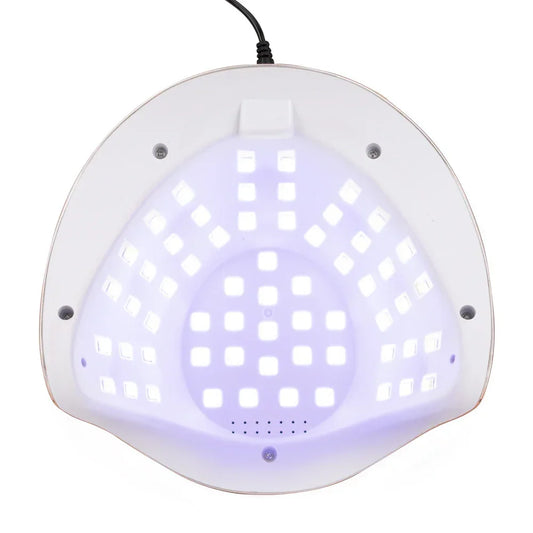 Lampada per unghie Molly Nails doppia UV/LED 248W per smalti ibridi, gel e gel acrilici, oro Y13 - Lady&Oscar