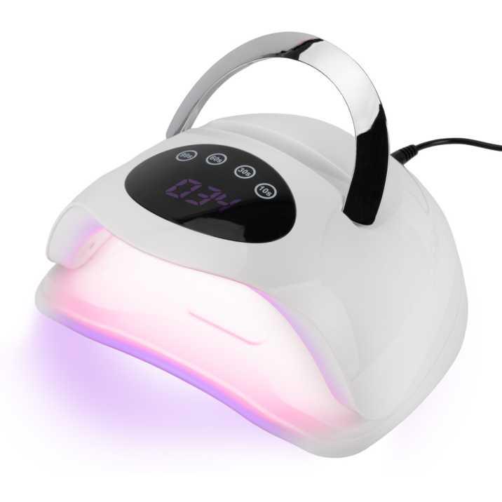 Lampada UV/LED per unghie 258W per smalti ibridi, gel e gel acrilici, bianca X17 MAX - Lady&Oscar
