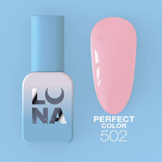 Lunamoon Perfect Color N°502 8ml - smalto gel tonalità rosa pastello