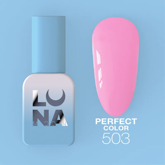 Lunamoon Perfect Color N°503 8ml - smalto gel tonalità rosa pastello