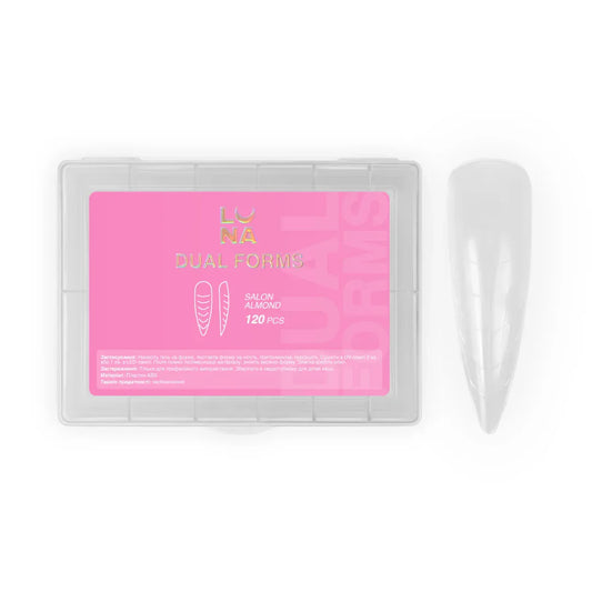Lunamoon Dual Nail Forms Salon Almond