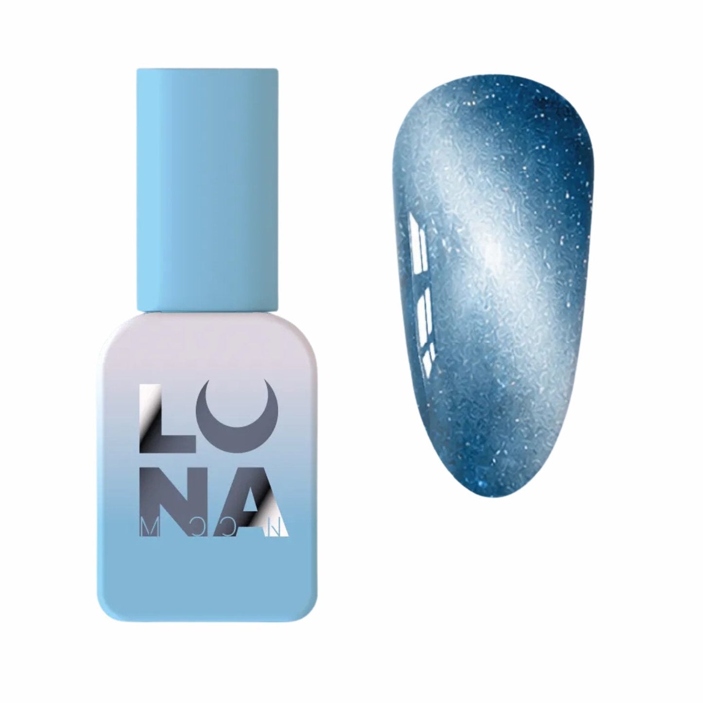Lunamoon Color Magnetic Cat Eye N°6 8ml - gel effetto cat eye magnetico