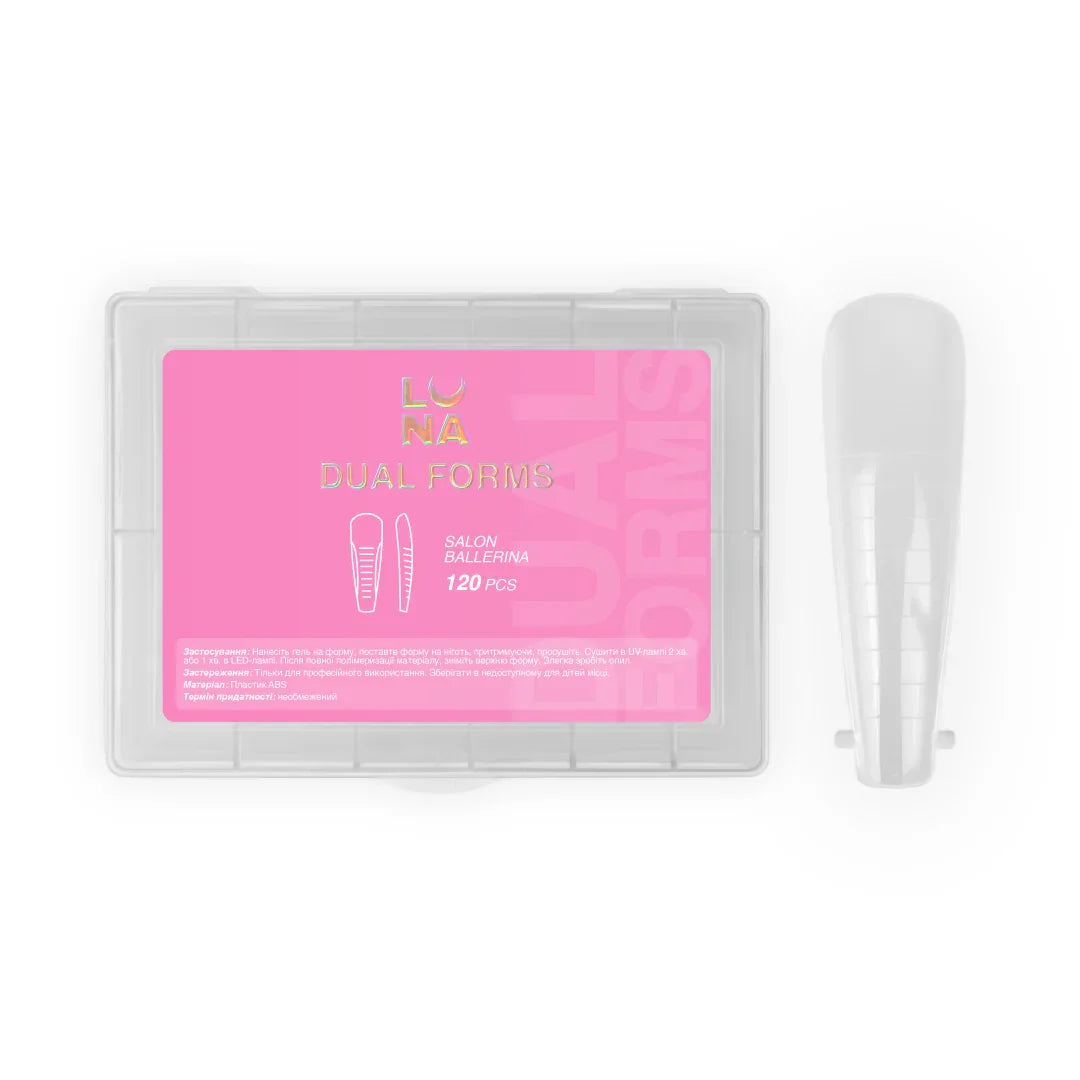 Lunamoon Dual Nail Forms Salon Ballerina