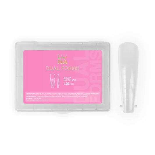 Lunamoon Dual Nail Forms Salon Ballerina