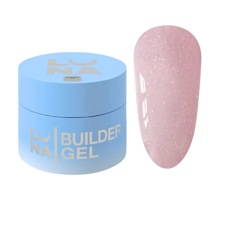 Lunamoon Shimmer Gel N°10 30ml - vasetto gel costruttore shimmer per unghie