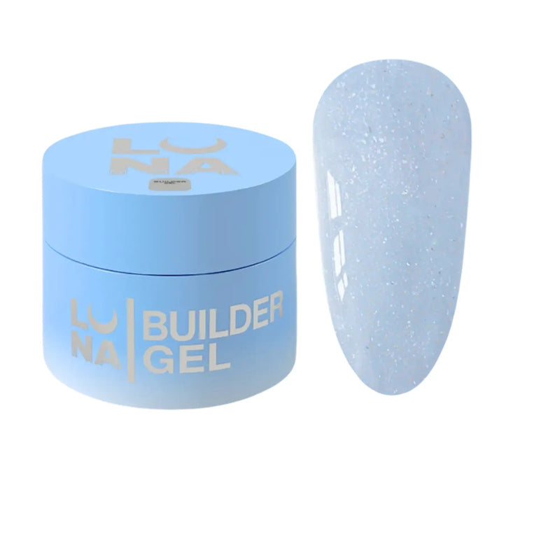 Lunamoon Shimmer Gel N°7 30ml - vasetto gel costruttore shimmer per unghie