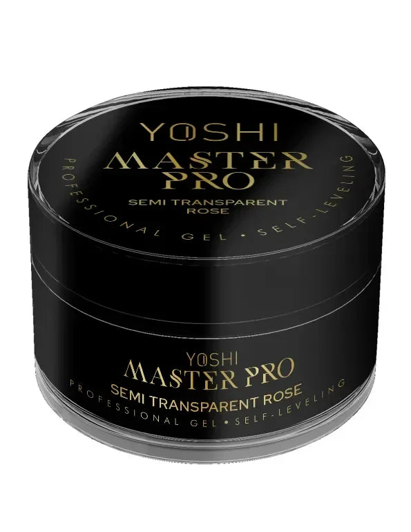 Yoshi Master PRO Gel UV LED Semi Transparent Rose 15 ml - Lady&Oscar